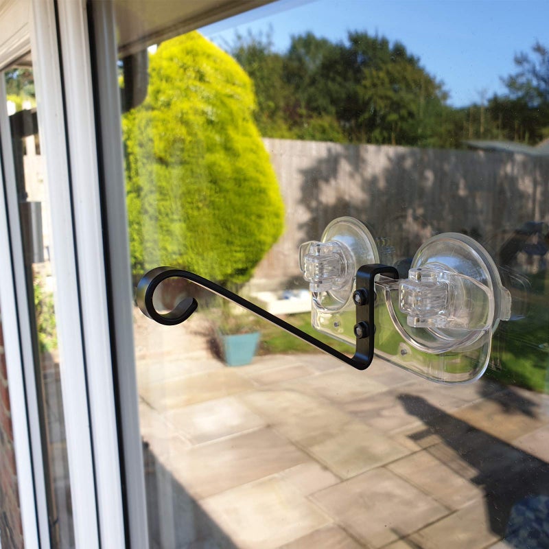 Roamwild Window Mounted Bird Feeder Bracket with Super Strong New Dual Suction Cups Outdoor - Image 5